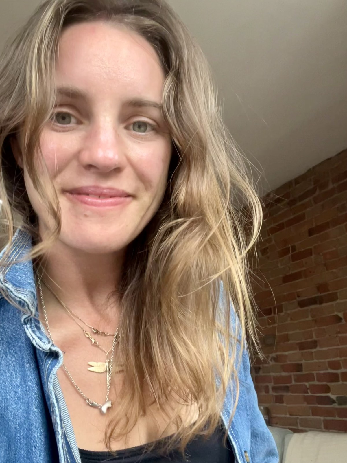 Andrea McClave in her studio